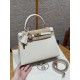 에르메스 Hermes Kelly 25cm Epsom 10 Craie/Rose gold