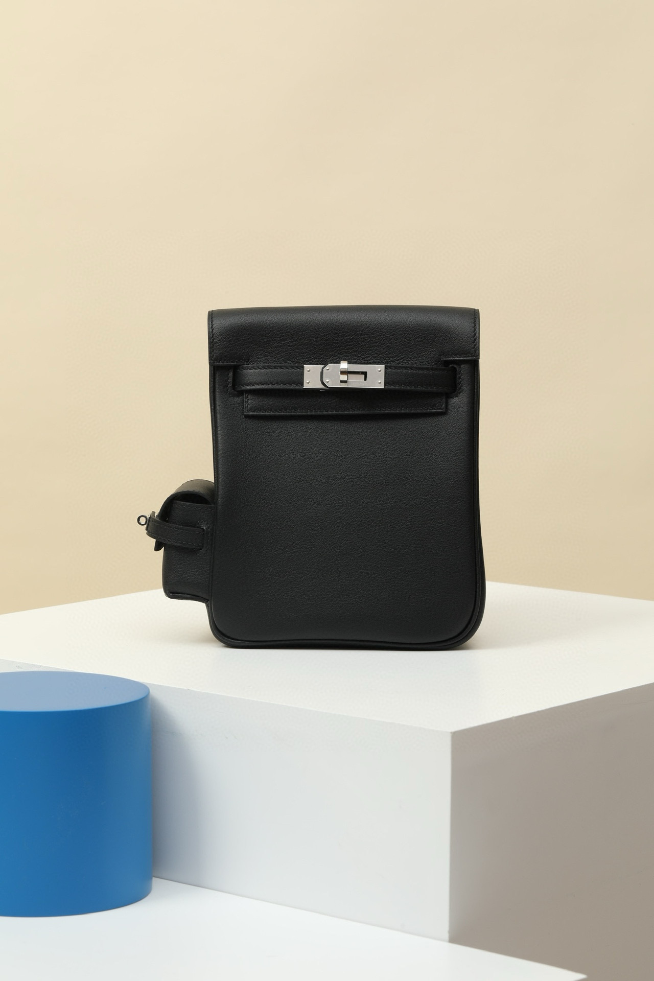 에르메스 Hermes Kelly Jump Swift 89 Noir/silver