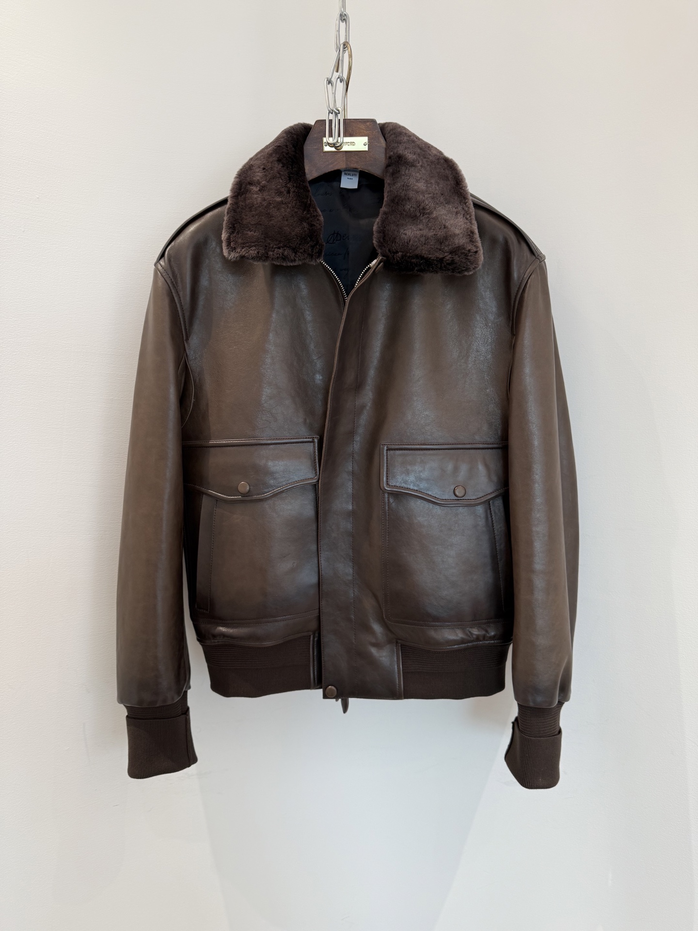 벨루티 BERLUTI 레더 재킷