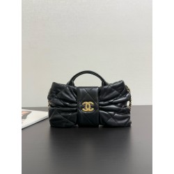 샤넬 Chanel 25k AS5849 Mini Bow Bag 99515 Black 26cm