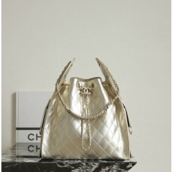 샤넬 CHANEL 25c AS5311 25Medium Handbag C-502 Champagne gold 30cm