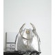 샤넬 CHANEL 25c AS5311 25Medium Handbag C-502 silver  30cm