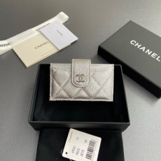 샤넬 Chanel 0342 Card Holder silver 10cm