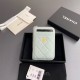 샤넬 Chanel 1650 Card Holder Light blue 7.5cm