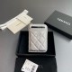 샤넬 Chanel 1650 Card Holder silver 7.5cm