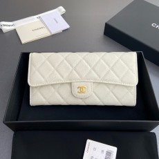 샤넬 Chanel 지갑 A80758 White 19cm