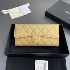 샤넬 Chanel 지갑 A80758 gold 19cm
