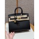 에르메스 Hermes Birkin 25cm Madame 89 Noir/gold