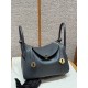 에르메스 Hermes Lindy 30cm Swift and Matte Alligaator 88 Graphite/gold