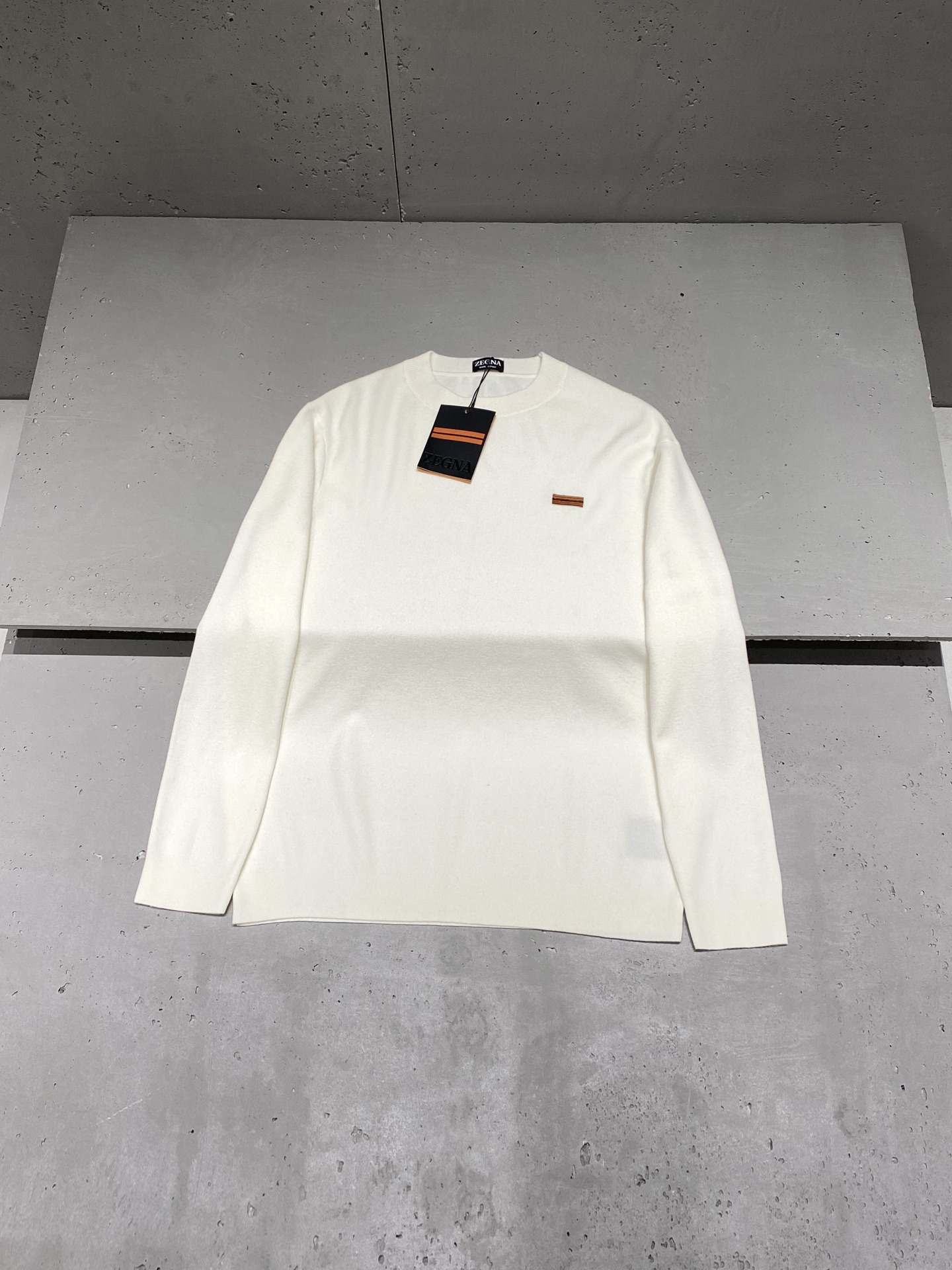 제냐 Zegna 긴팔 티셔츠