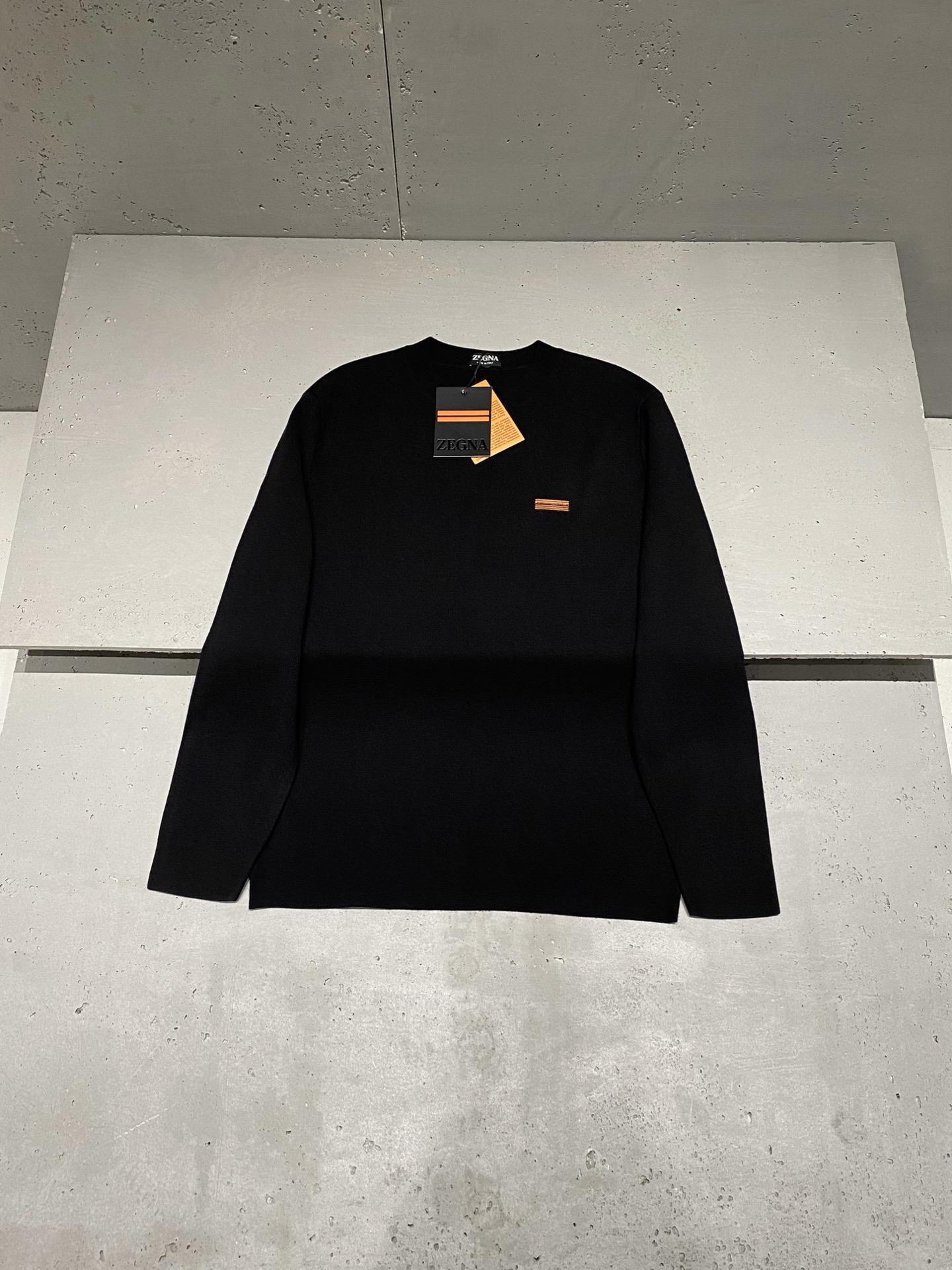 제냐 Zegna 긴팔 티셔츠