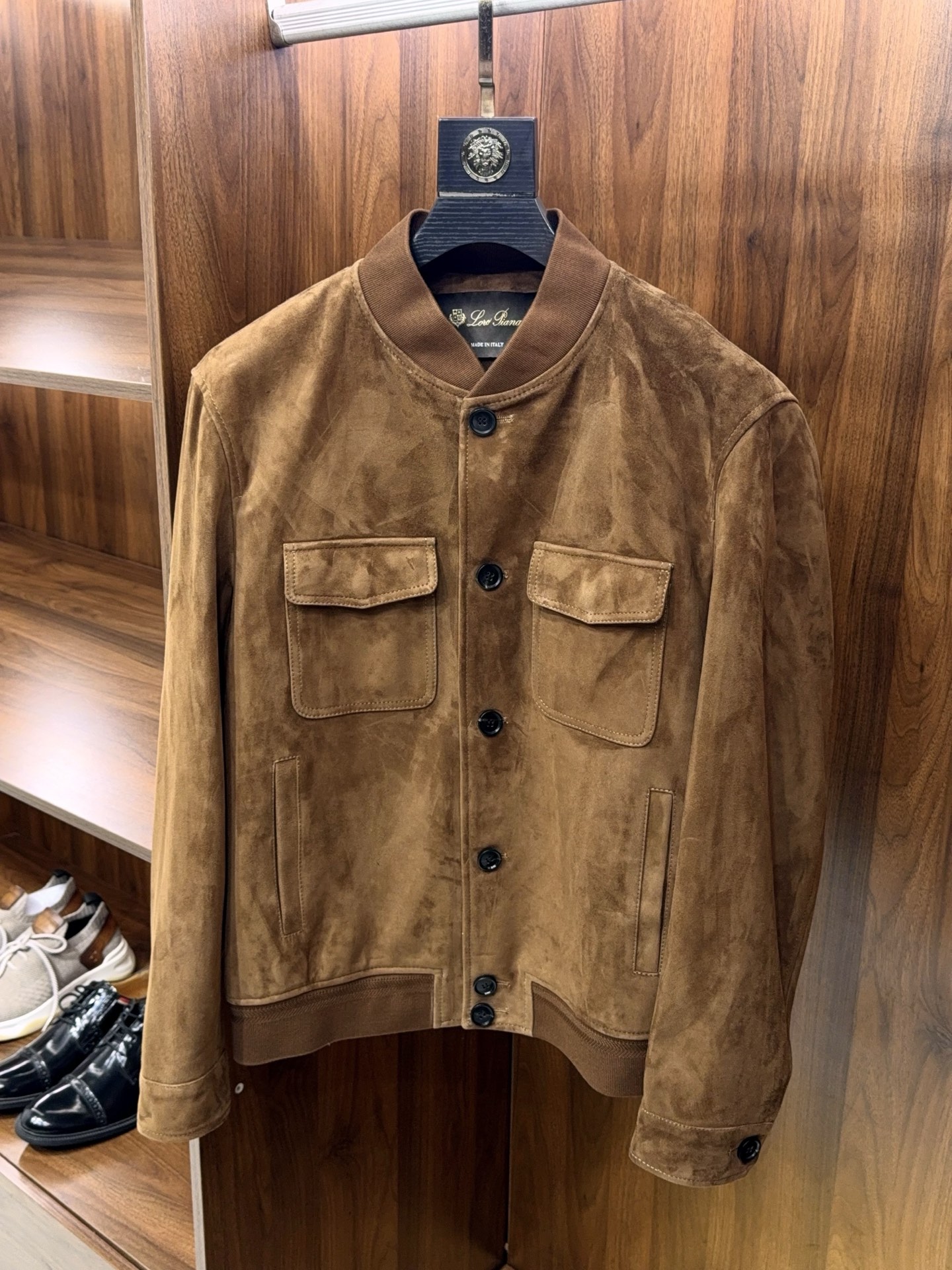 로로피아나 Loro Piana 레더자켓