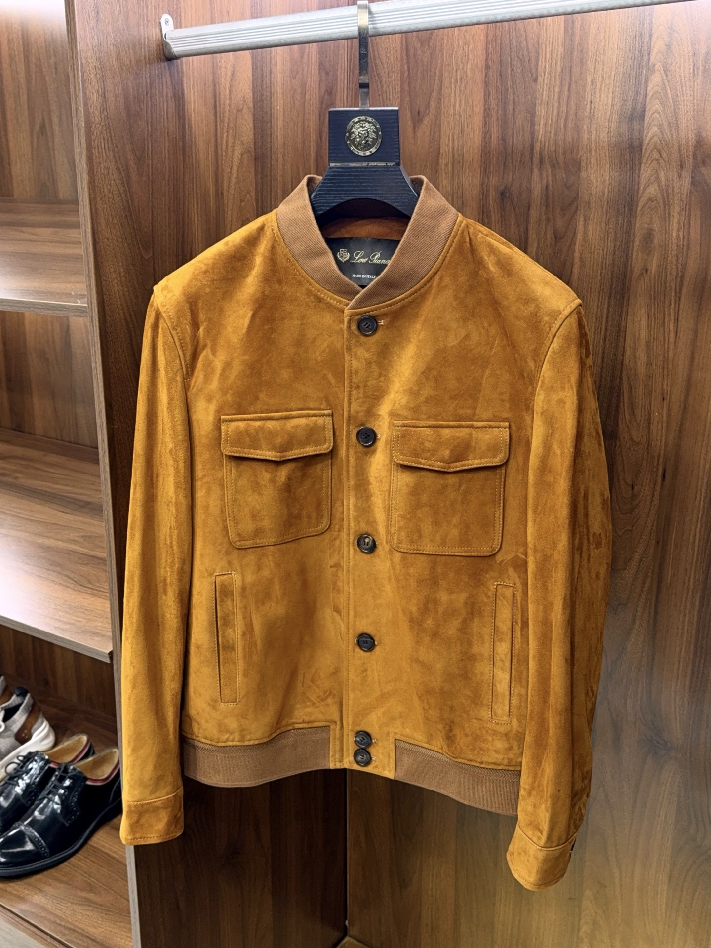 로로피아나 Loro Piana 레더자켓