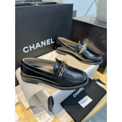 샤넬 CHANEL 24A G45785 로퍼 Black