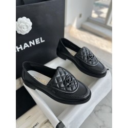 샤넬 CHANEL 24c G45474 로퍼 Black