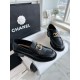 샤넬 CHANEL 24S G45663 로퍼 Black