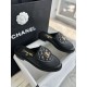 샤넬 CHANEL 25C G46120 로퍼 Black
