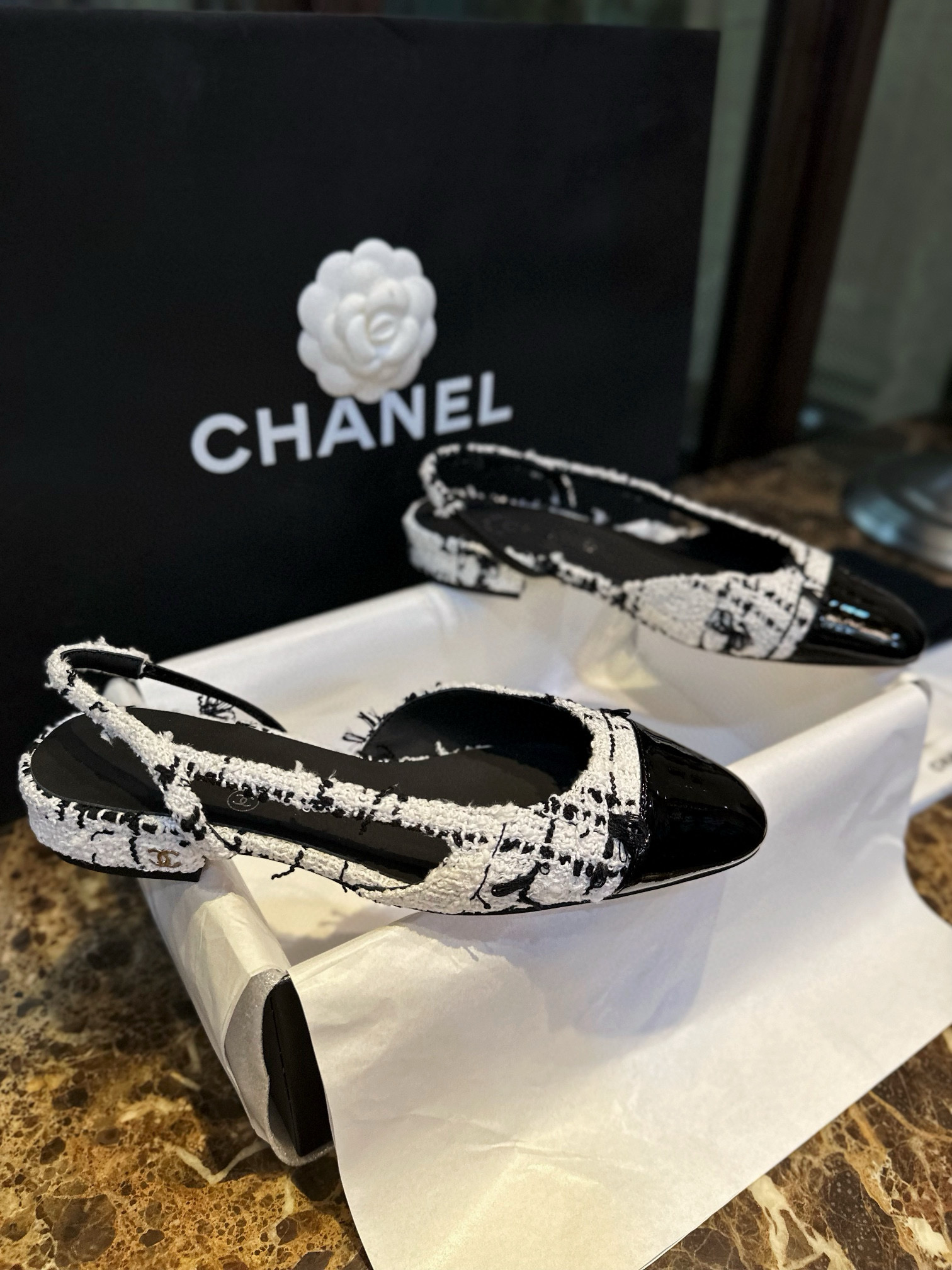 샤넬 CHANEL G31319 Slingbacks 슬링