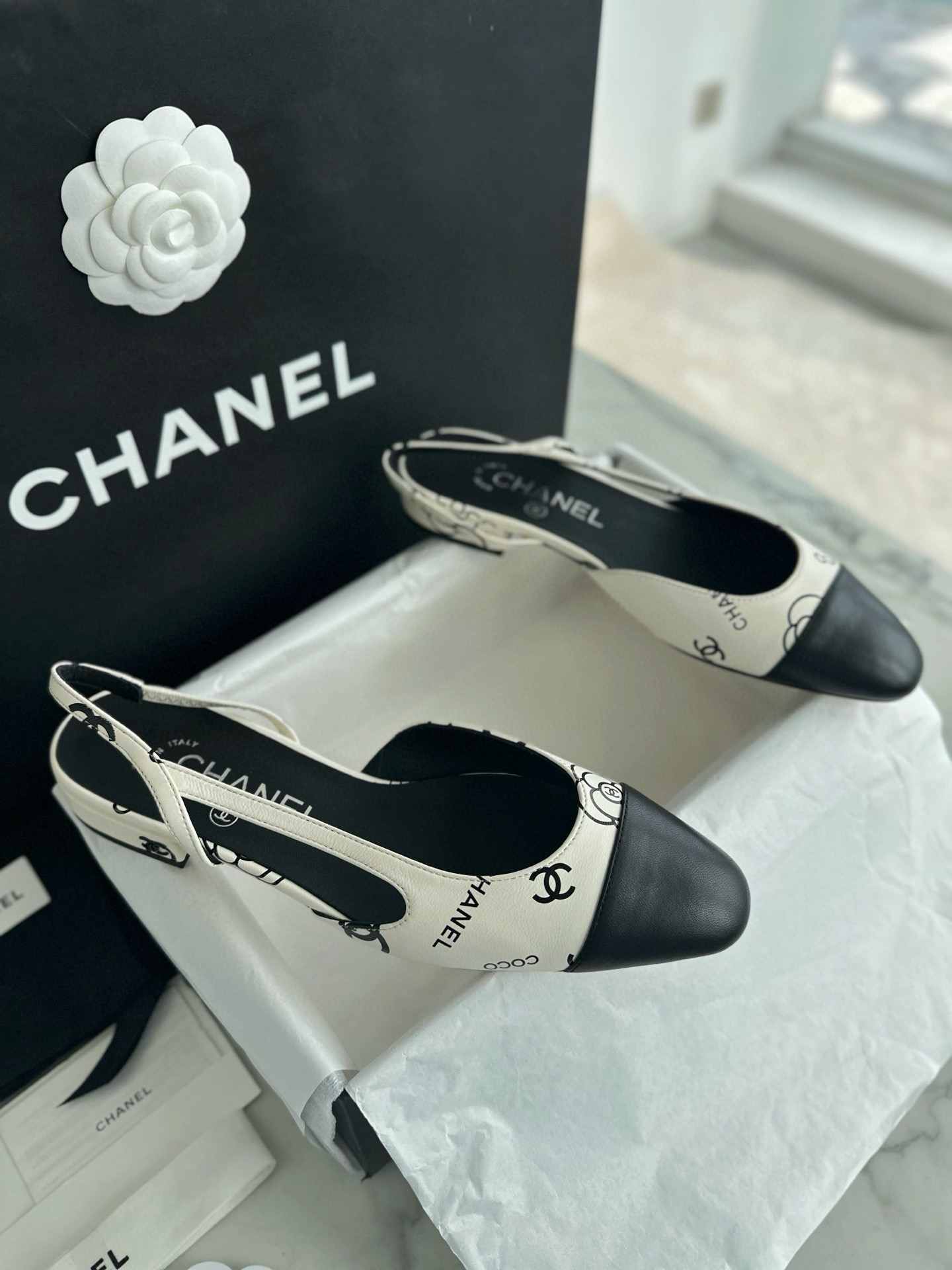 샤넬 CHANEL G31319 Slingbacks 슬링