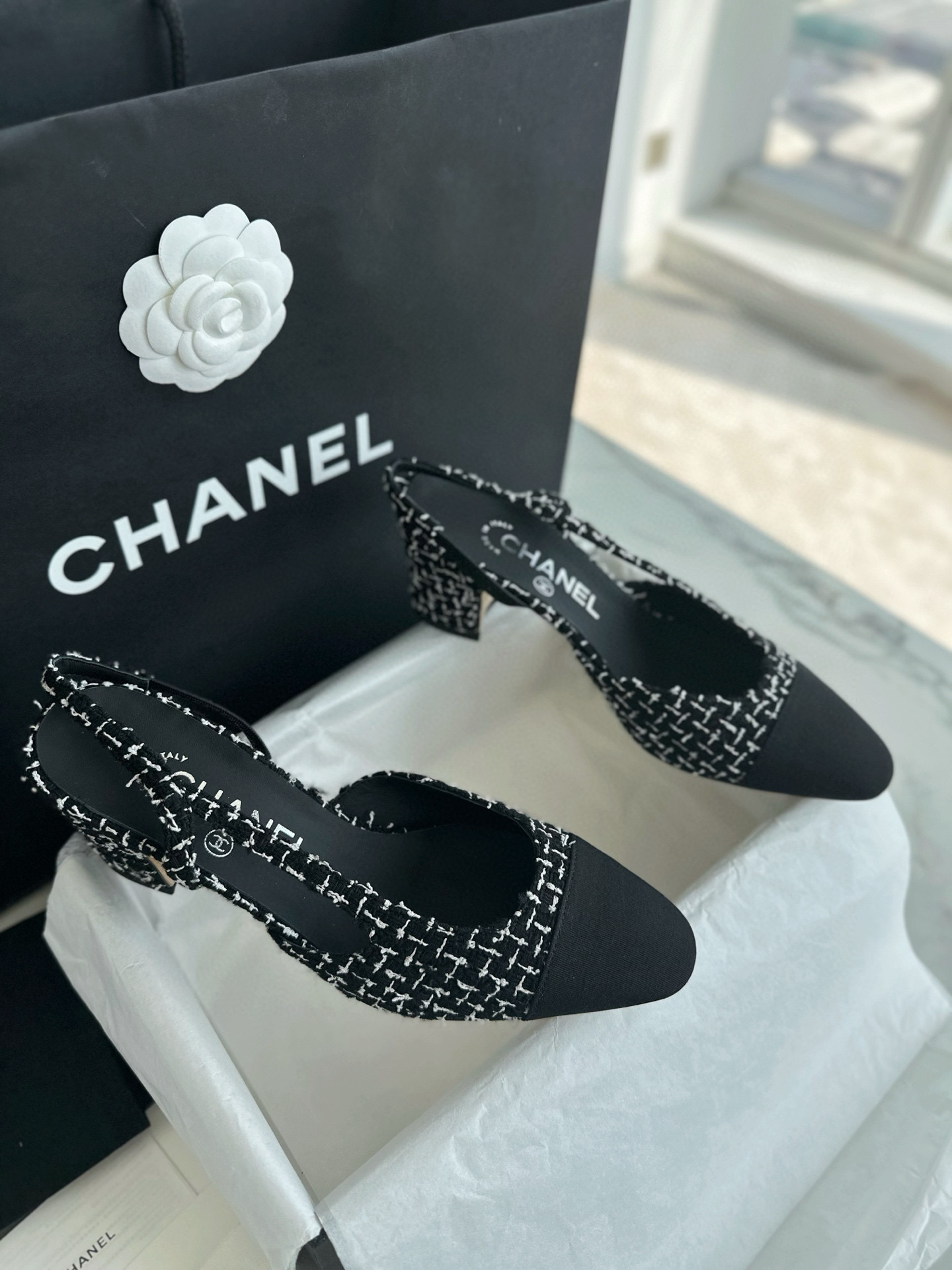 샤넬 CHANEL G31318 Slingbacks 슬링