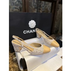 샤넬 CHANEL G31318 Slingbacks 슬링 Apricot