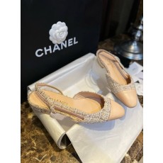 샤넬 CHANEL G31319 Slingbacks 슬링 Apricot