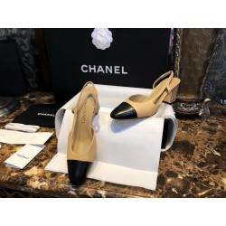 샤넬 CHANEL G31318 Slingbacks 슬링 Apricot