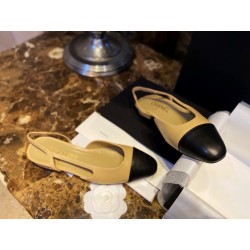 샤넬 CHANEL G31319 Slingbacks 슬링 Apricot