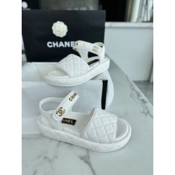 샤넬 CHANEL 24C 샌들 White
