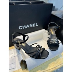 샤넬 CHANEL 25P 샌들 Black
