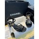 샤넬 CHANEL 25P 샌들 Black