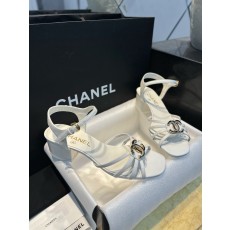 샤넬 CHANEL 25P 샌들 White