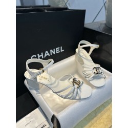 샤넬 CHANEL 25P 샌들 White
