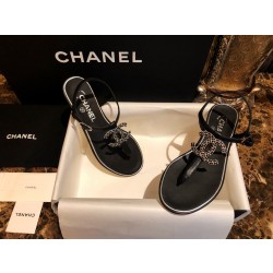 샤넬 CHANEL 샌들 Black