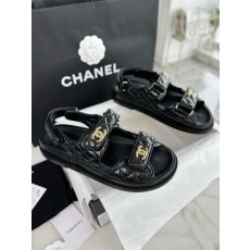 샤넬 CHANEL 24C G35927 샌들 Black