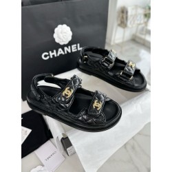 샤넬 CHANEL 24C G35927 샌들 Black