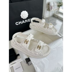 샤넬 CHANEL 24C G35927 샌들 White