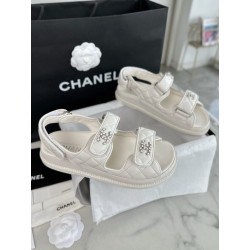 샤넬 CHANEL 24P G35927 샌들 White
