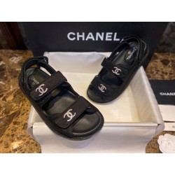 샤넬 CHANEL G35927 샌들 Black