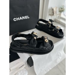 샤넬 CHANEL G40138 샌들 Black