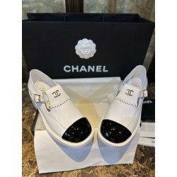 샤넬 CHANEL 23B G45203 메리제인 슈즈 White