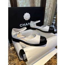 샤넬 CHANEL 23P G39858 메리제인 슈즈 White