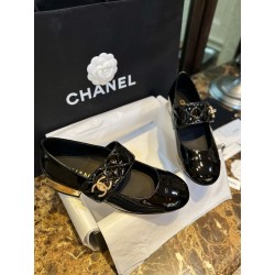 샤넬 CHANEL 23P G39732 메리제인 슈즈 Black