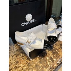 샤넬 CHANEL 23P G39732 메리제인 슈즈 White