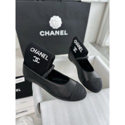 샤넬 CHANEL 24C G02689 메리제인 슈즈 Black
