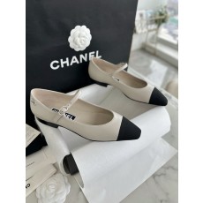 샤넬 CHANEL 24P 메리제인 슈즈 White