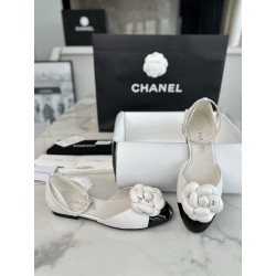 샤넬 CHANEL 24P G45497 메리제인 슈즈 White