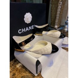 샤넬 CHANEL 24S G38441 메리제인 슈즈 White