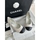 샤넬 CHANEL G39281 메리제인 슈즈 White