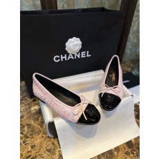 샤넬 CHANEL 22c G02819 플랫 Pink